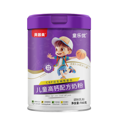贝因美童乐优儿童高钙奶粉
