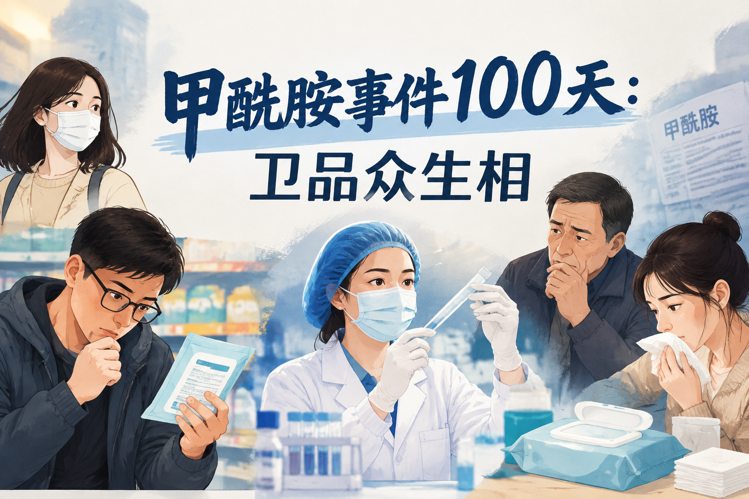 甲酰胺事件100天：卫品众生相