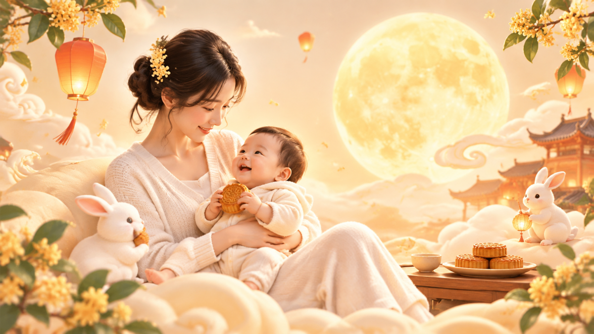月满中秋，优亲贝贝祝您阖家团圆
