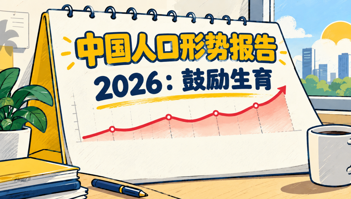 中国人口形势报告 2026：鼓励生育